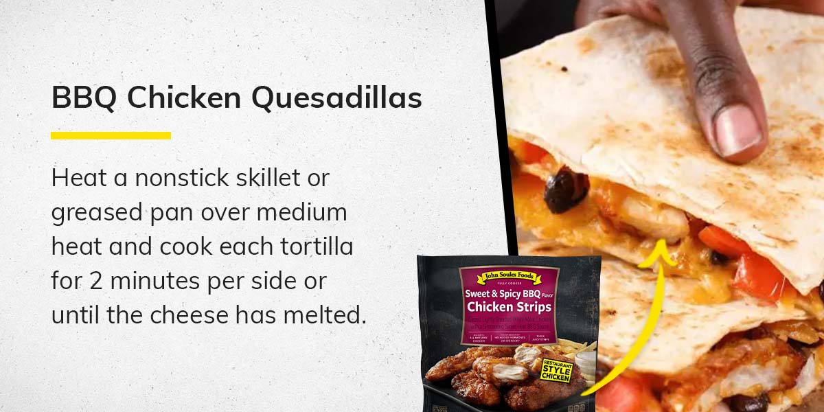 BBQ Chicken Quesadillas