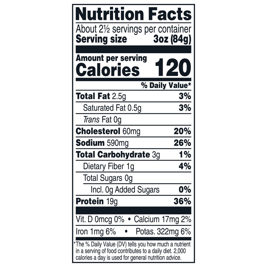 Soules Kitchen Blackened Chicken packaging