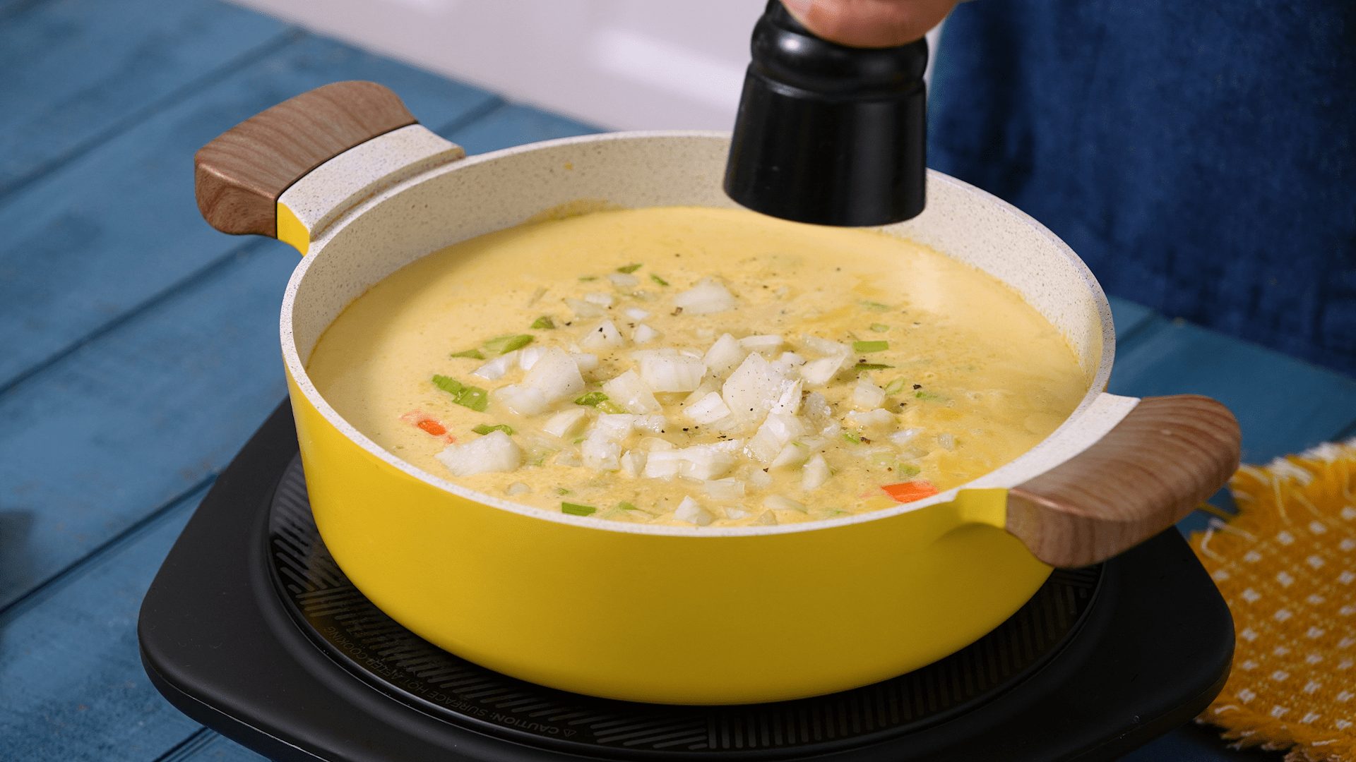Salting Creamy Chicken Potato Chowder