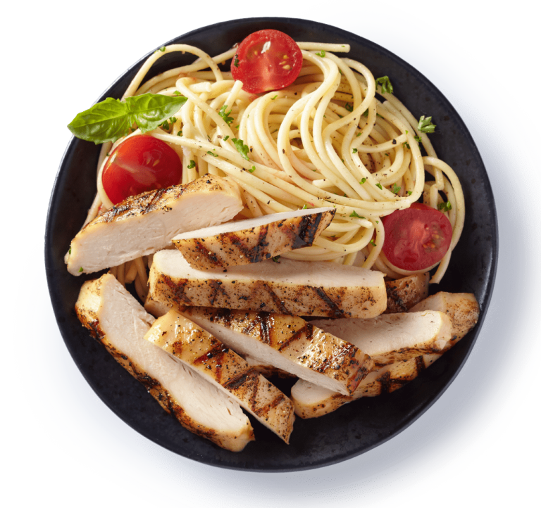 Flame Grilled Chicken and Pasta